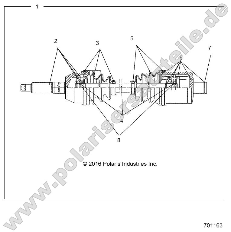 Drive Train, Rear Drive Shaft Drive Train, Rear Drive Shaft