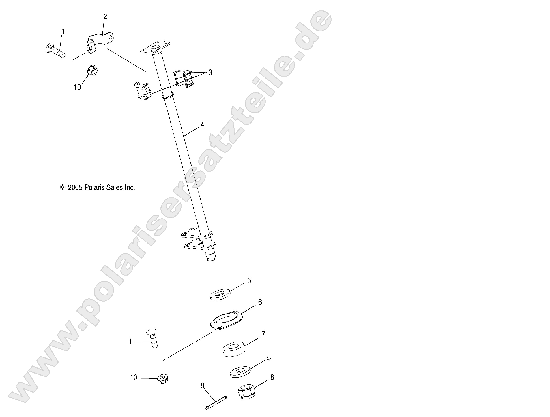 STEERING POST STEERING POST