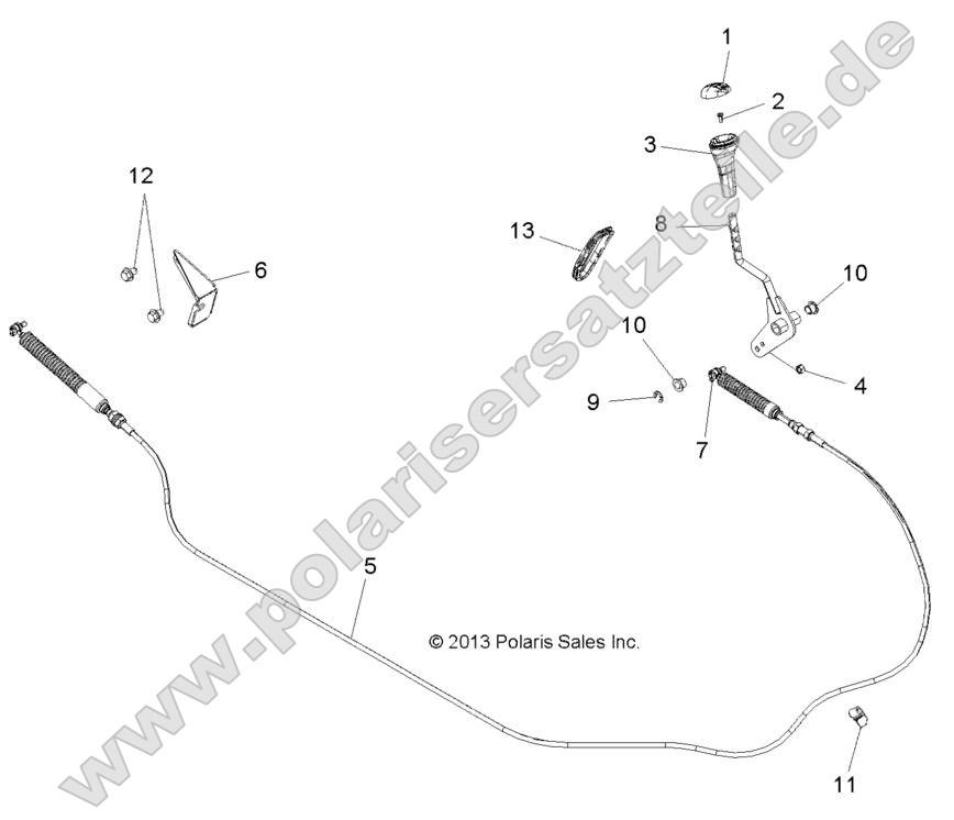 Drive Train, Gear Selector