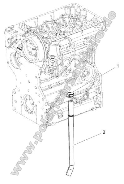 Engine, Water Blow by Hose Engine, Water Blow by Hose