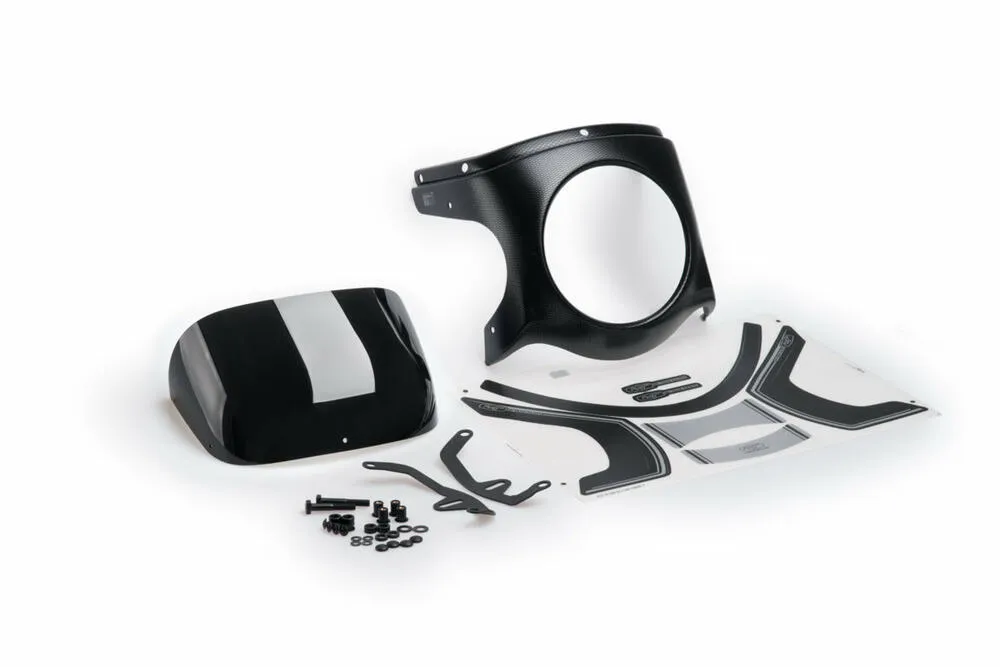 PUIG LAMPENVERKLEIDUNG C/CARBONO DIAM.180MM C/SCHWARZ - 9516N