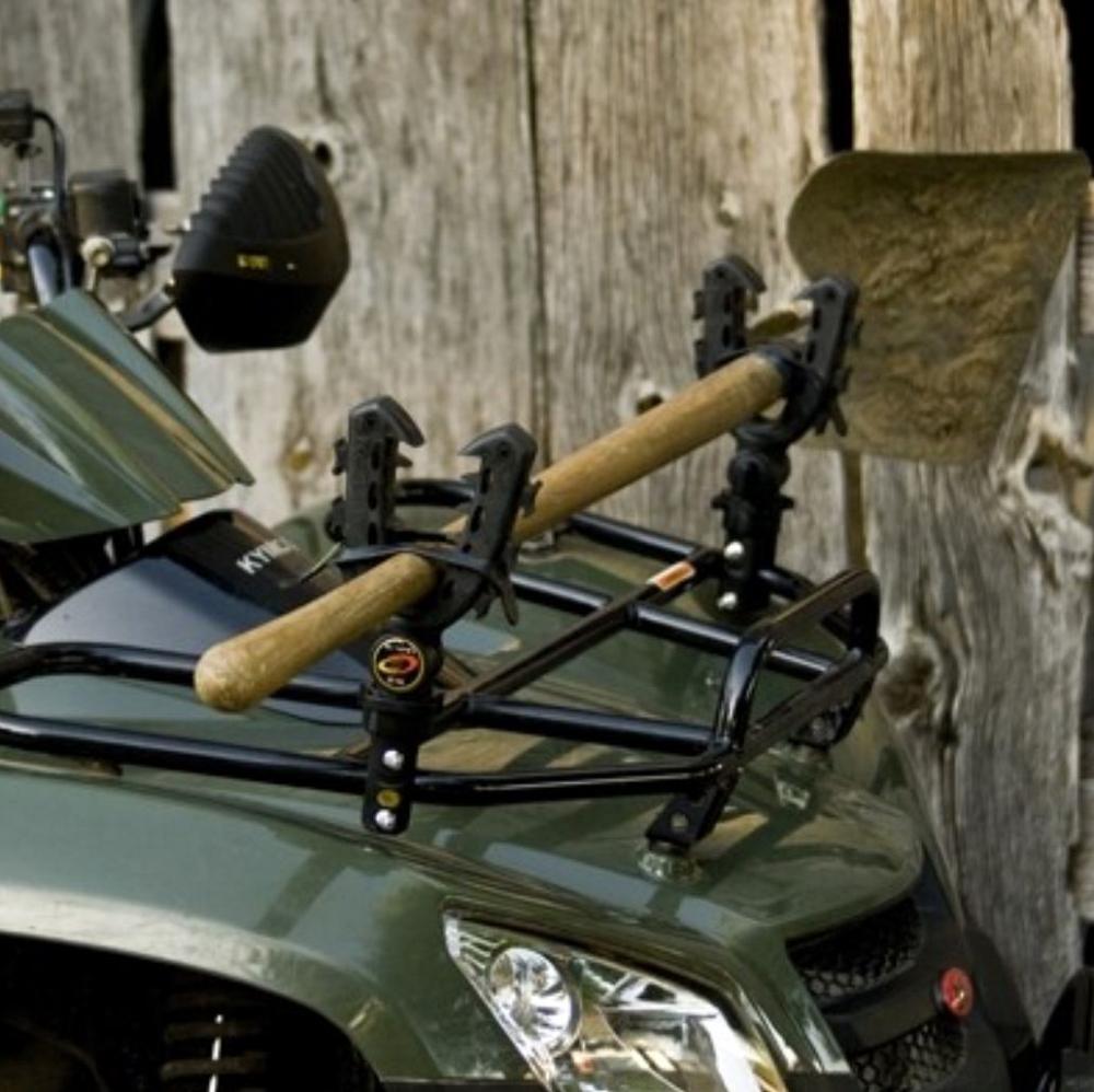 Kolpin_Rhino_Grip_XL___Single_Clip___2_Stueck___Werkzeug_Waffen_Halterung___Gitterrohr_Gepaecktraeger_21530_3 Kolpin Rhino Grip XL - Single Clip - 2 Stück - Werkzeug / Waffen Halterung - Gitterrohr Gepäckträger