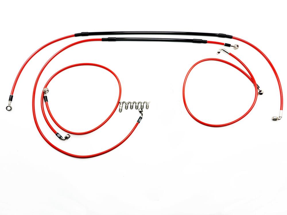 HEL_Racing_Stahlflex_Bremsleitung_Set_rot___Fantic_XEF_125___XMF_125_2023_24__9718 HEL Racing Stahlflex Bremsleitung Set rot - Fantic XEF 125 / XMF 125 2023-24