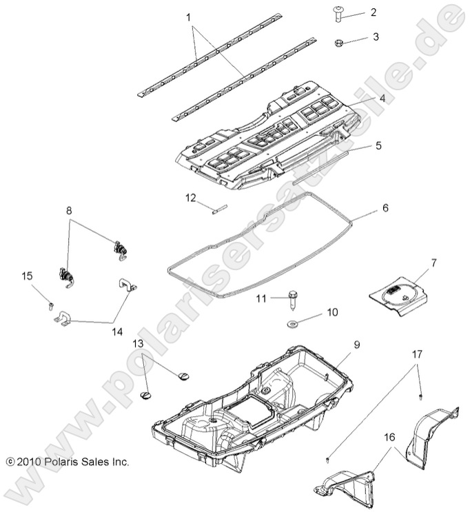 BODY, FRONT STORAGE BOX BODY, FRONT STORAGE BOX