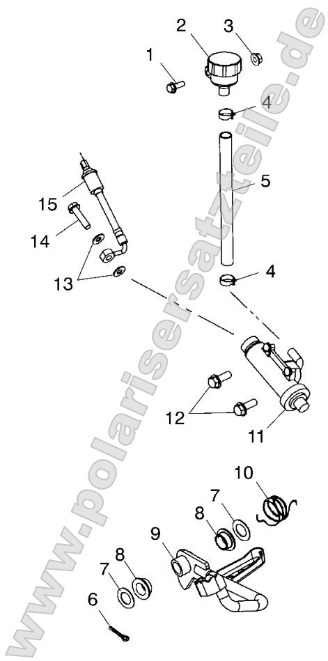 Rear Master Cylinder/Foot Pedal
