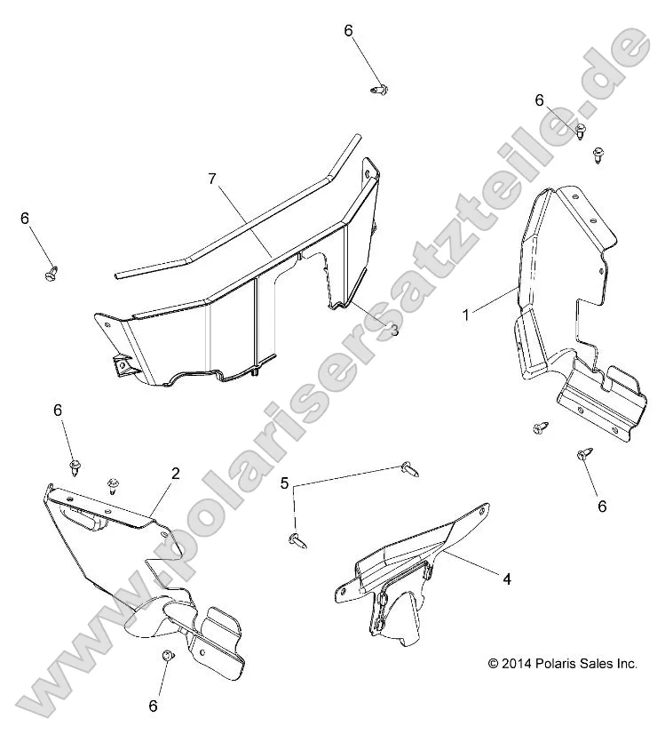 Body, Splash Shields Body, Splash Shields