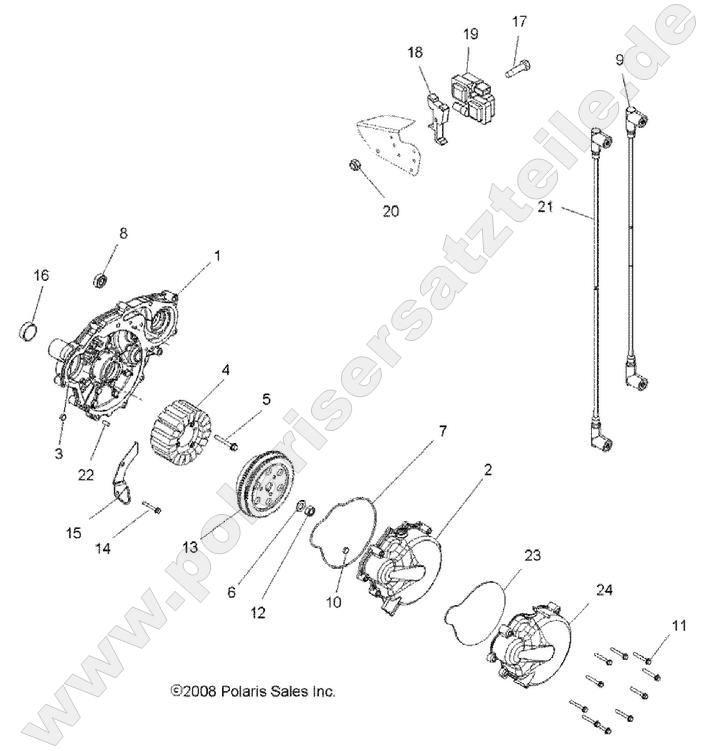 ELECTRICAL, IGNITION SYSTEM (Built 6/03/12 and Before)