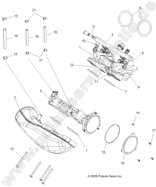 ENGINE, THROTTLE BODY ENGINE, THROTTLE BODY