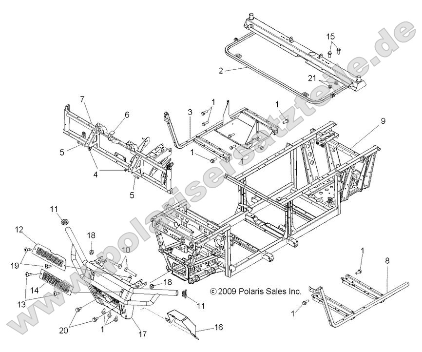 Chassis, Frame and Front Bumper