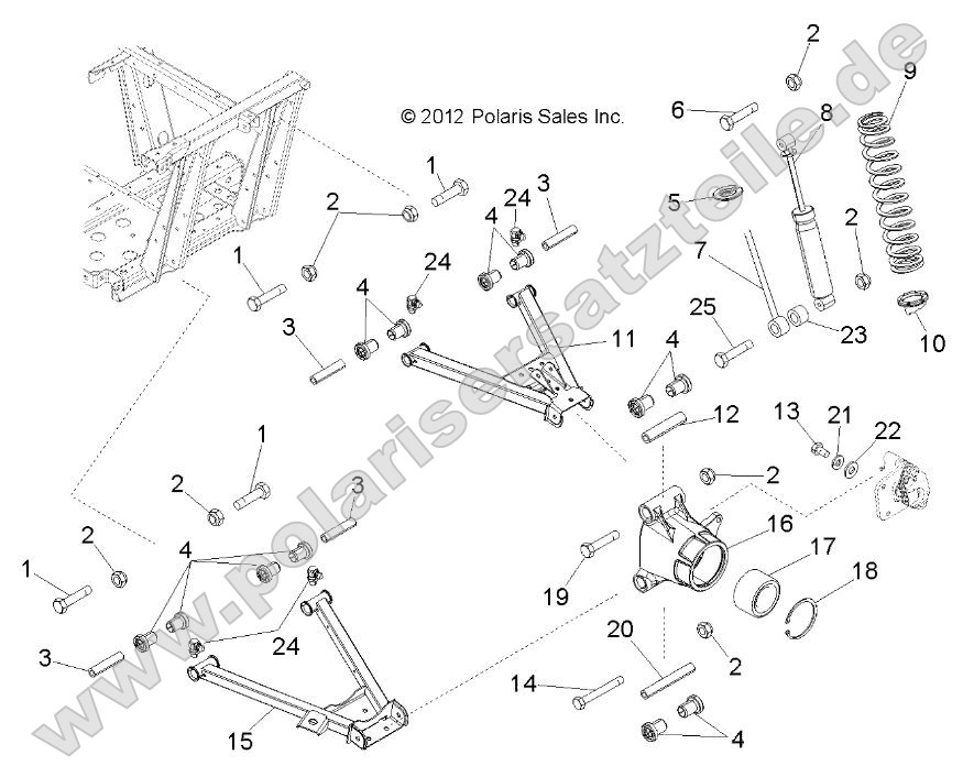 Suspension, Rear Suspension, Rear