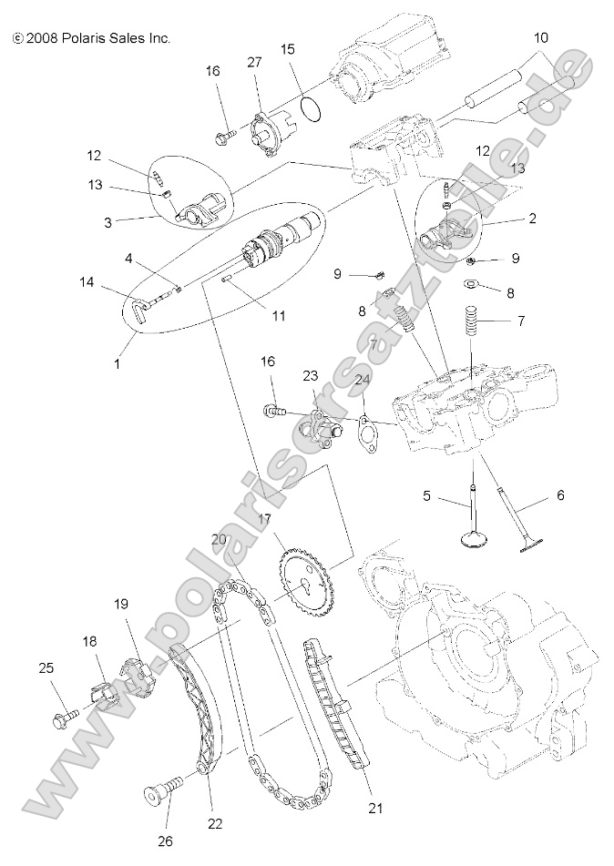 Engine, Valves and Camshaft Engine, Valves and Camshaft
