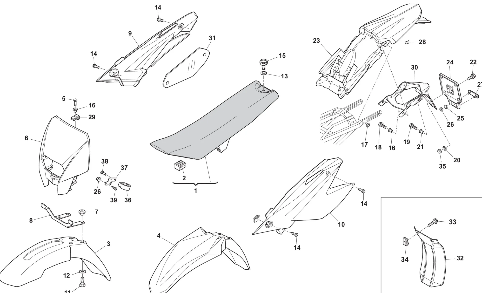 Verkleidung / Sitzbank Verkleidung / Sitzbank