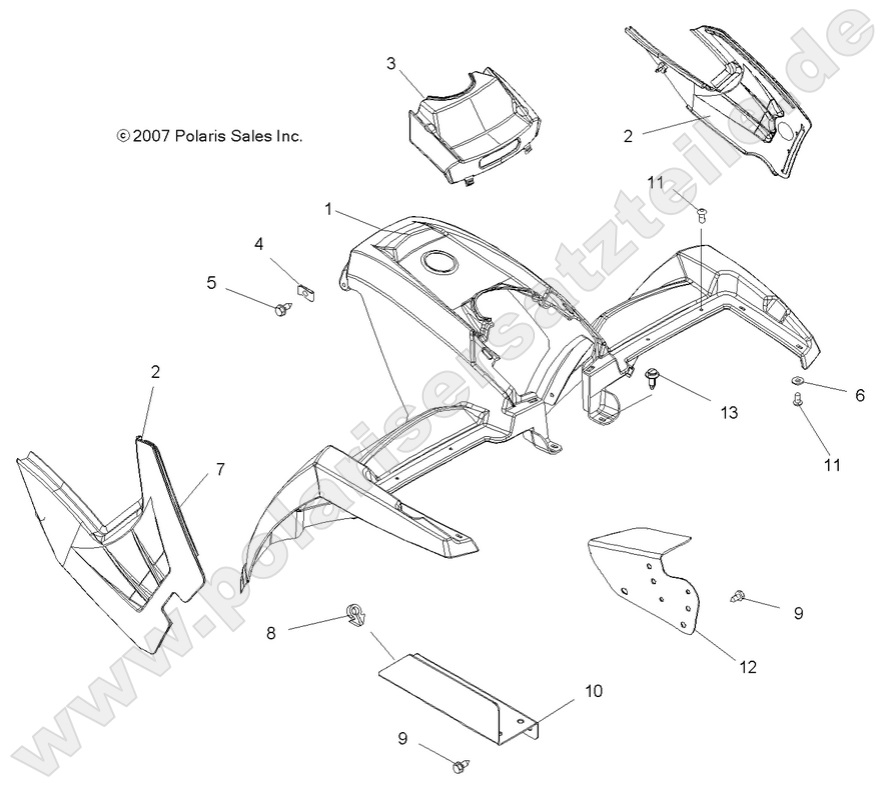 BODY, FRONT CAB and SIDE PANELS BODY, FRONT CAB and SIDE PANELS