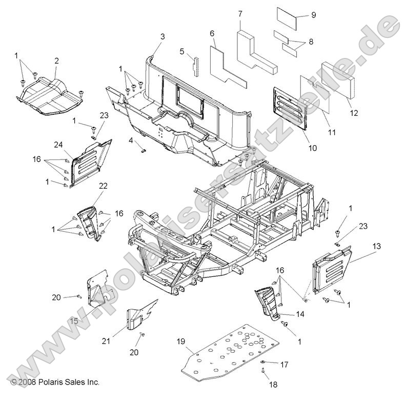 Body, Floor and Fenders