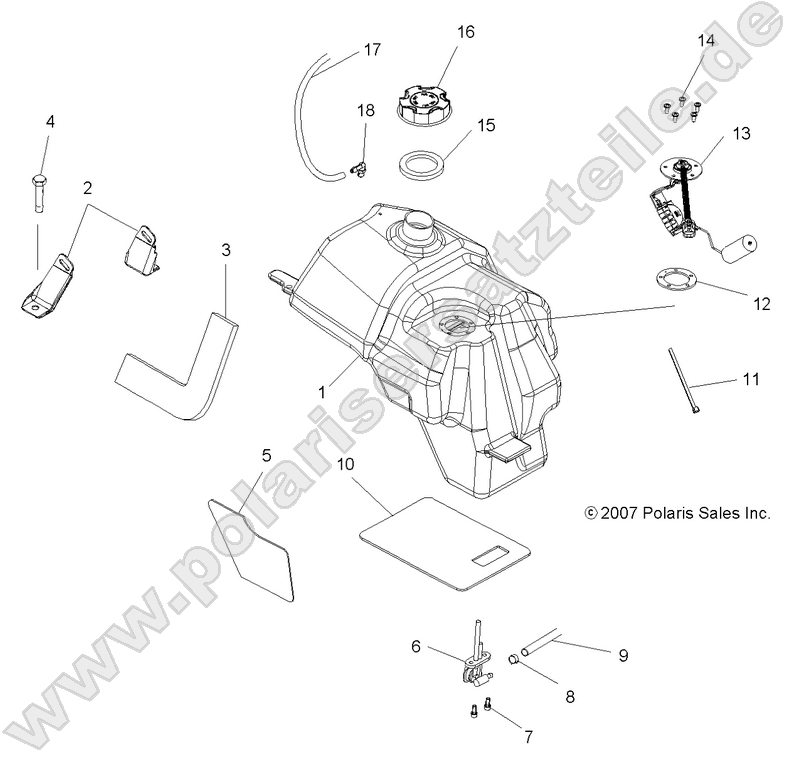 BODY, FUEL TANK ASM. BODY, FUEL TANK ASM.
