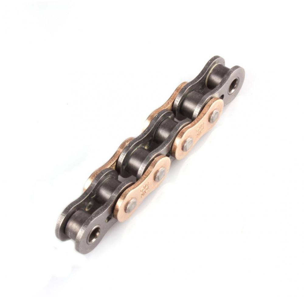 AFAM MX4-G Kette 520 gold-schwarz - 118 Glieder - Clip Schloß - Motocross