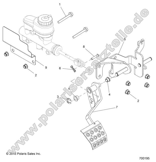Brakes, Pedal and Master Cylinder Mounting Brakes, Pedal and Master Cylinder Mounting