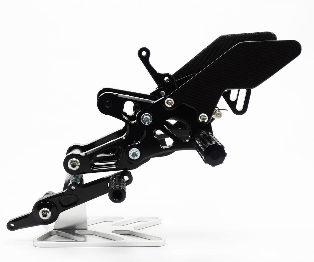 TMP_Fussrastenanlage_BMW_S1000_RR_2015__linke_seite TMP Racing Fußrastenanlage Factory schwarz BMW S1000 RR 2015-18