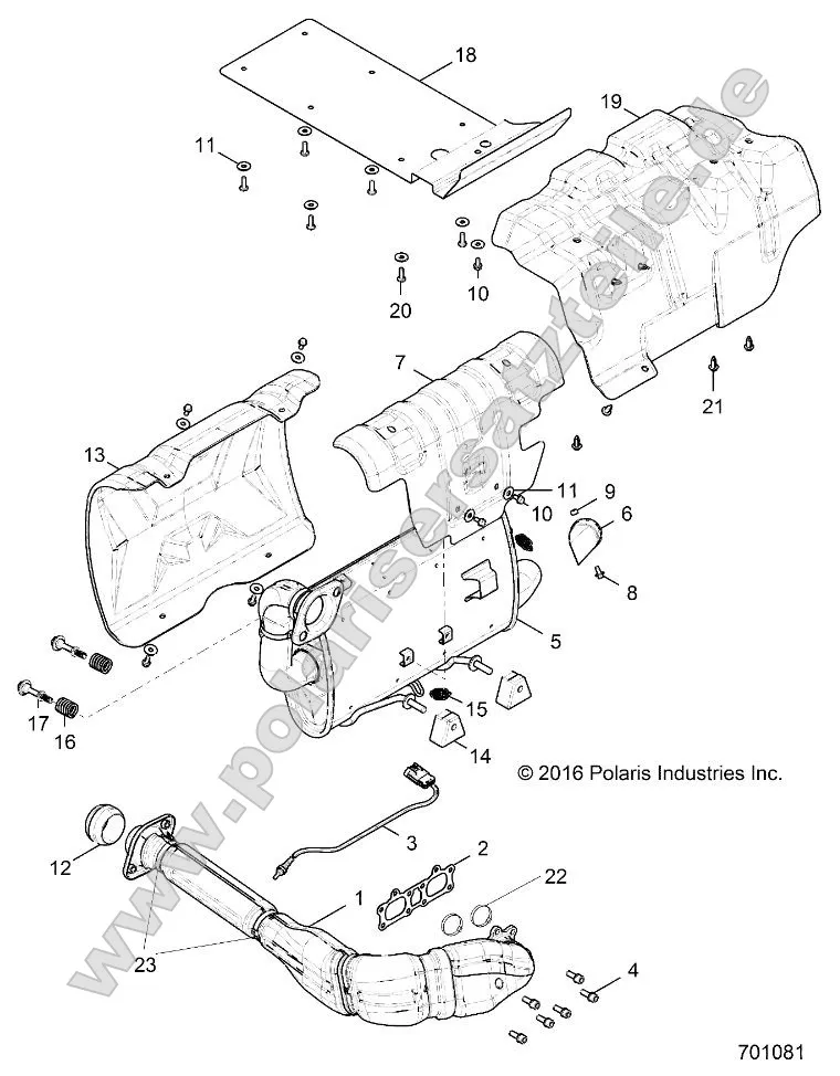 Engine, Exhaust System Engine, Exhaust System
