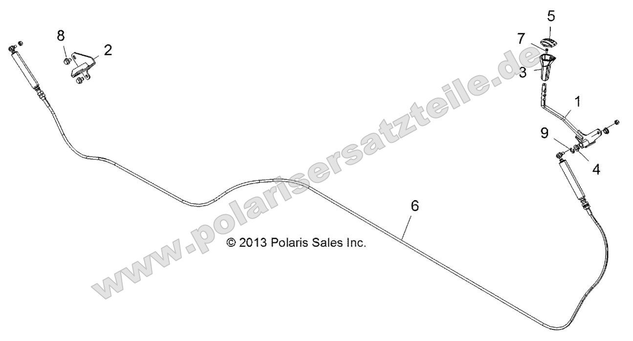 Drive Train, Gear Selector Drive Train, Gear Selector