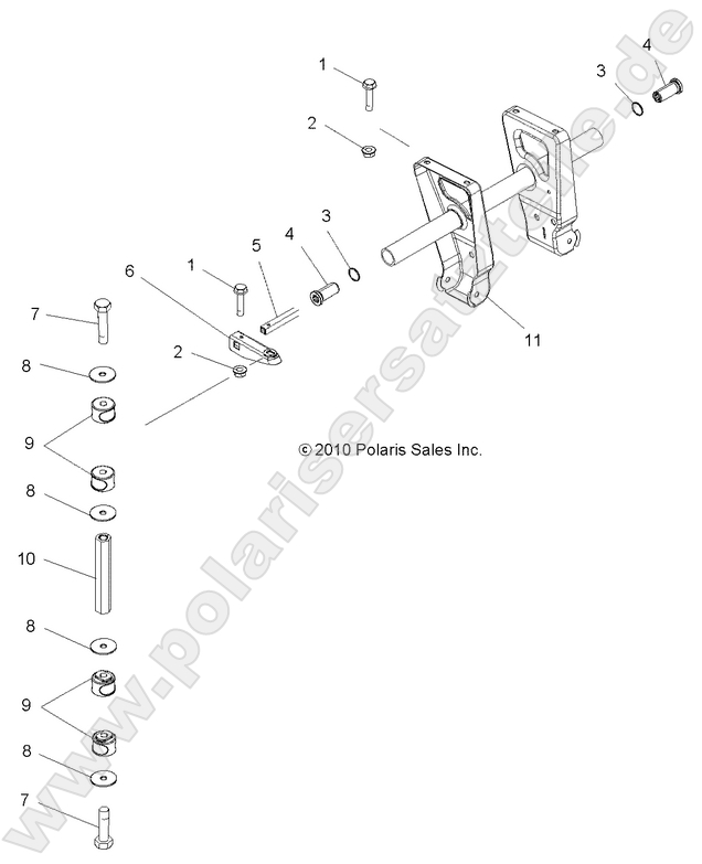 SUSPENSION, TORSION BAR SUSPENSION, TORSION BAR