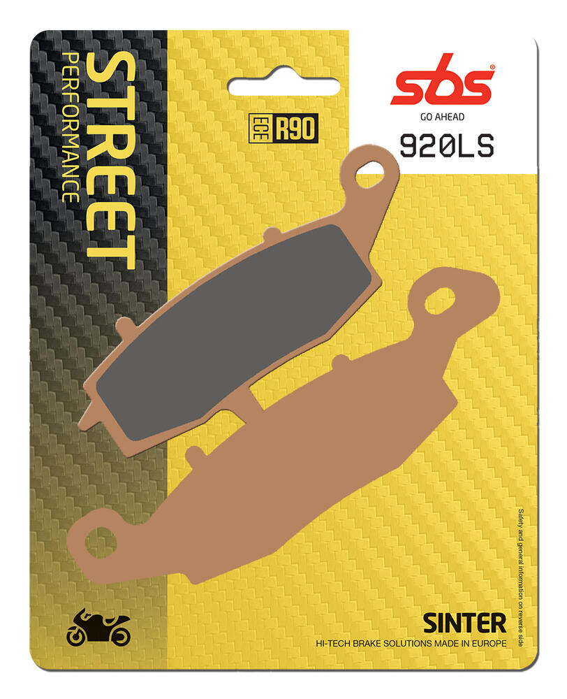 SBS_920_LS SBS Bremsbeläge LS Street Sinter ABE - 920LS