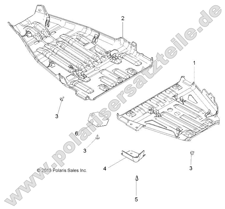 Body, Skid Plates Body, Skid Plates
