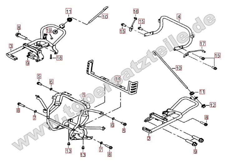 Stoßstange vorne und hinten