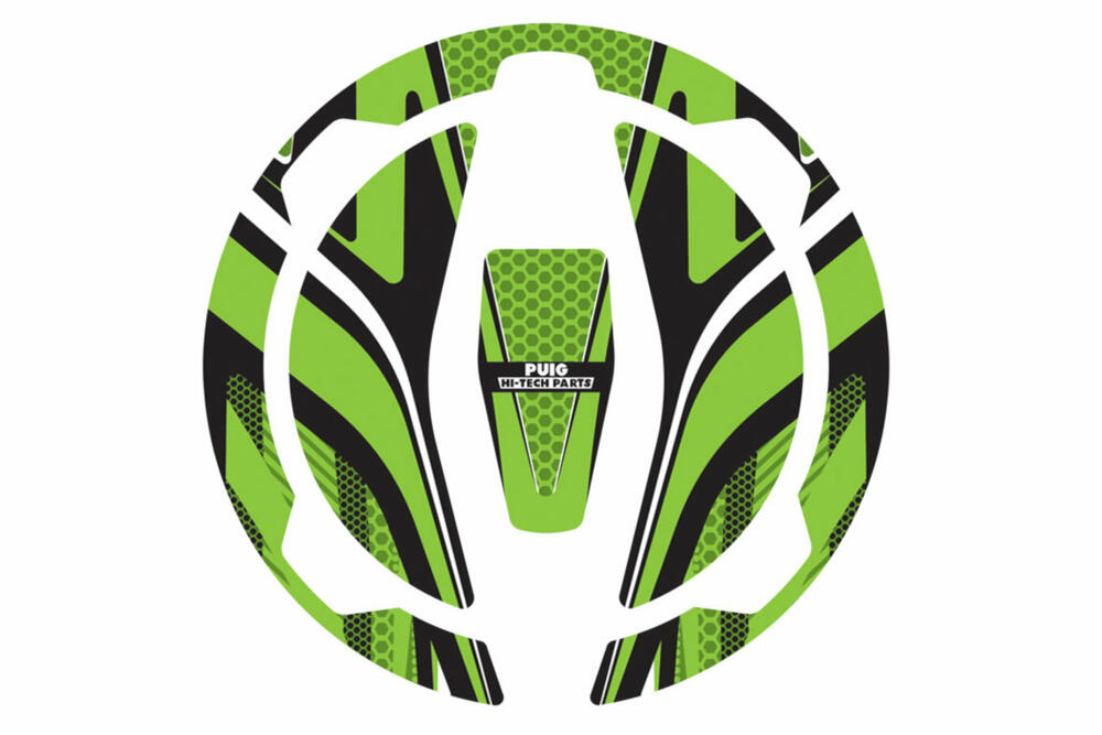 PUIG TANKDECKEL-ABDECKUNG MOD.NAKED KAWASAKI F/GRÜN - 9362V