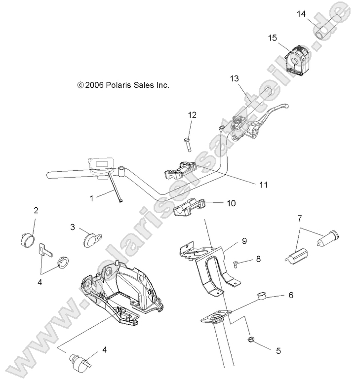 HANDLEBAR and CONTROLS HANDLEBAR and CONTROLS