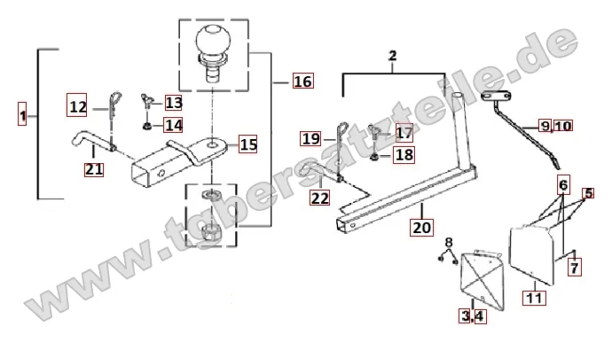 Anhängevorrichtung Anhängevorrichtung
