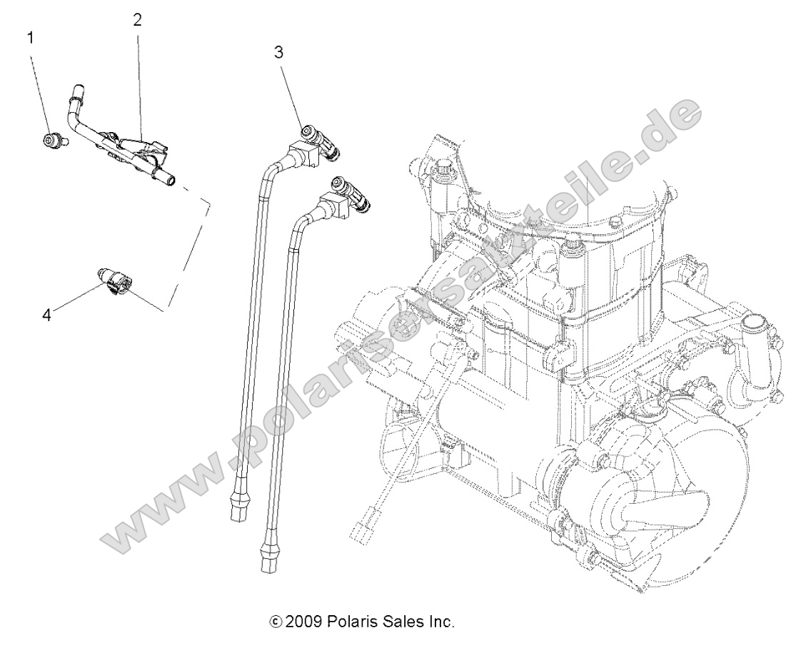 Engine, Fuel Injector