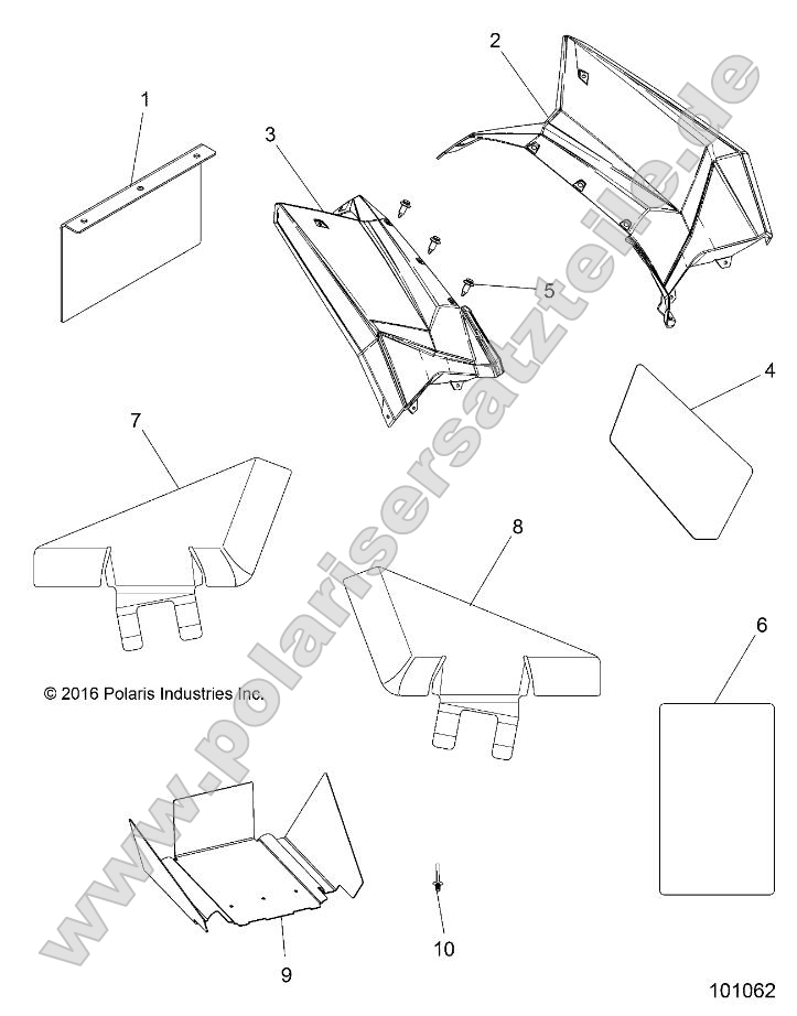 Body, Rear Cab and Heat Shields Body, Rear Cab and Heat Shields
