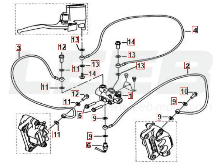 Bremsanlage vorne Bremsanlage vorne