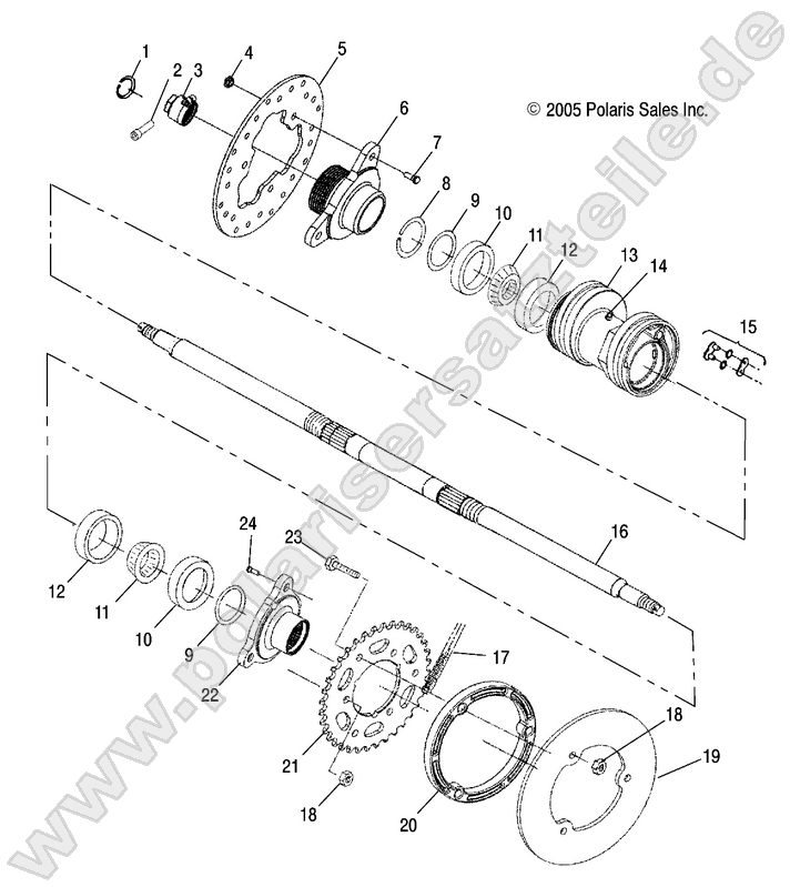 DRIVE TRAIN, REAR AXLE and HOUSING DRIVE TRAIN, REAR AXLE and HOUSING