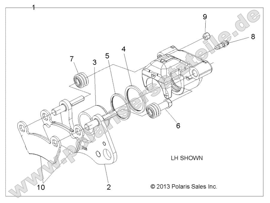 Brakes, Caliper, Front
