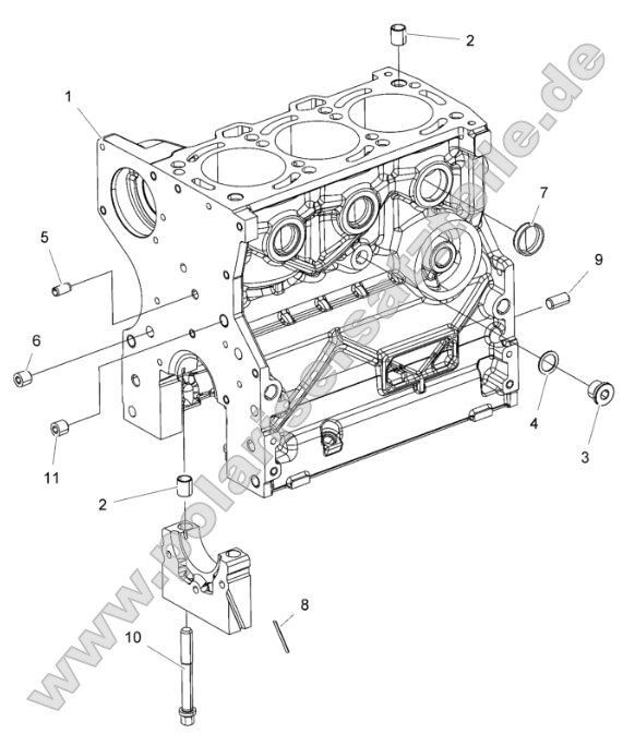 Engine, Crankcase