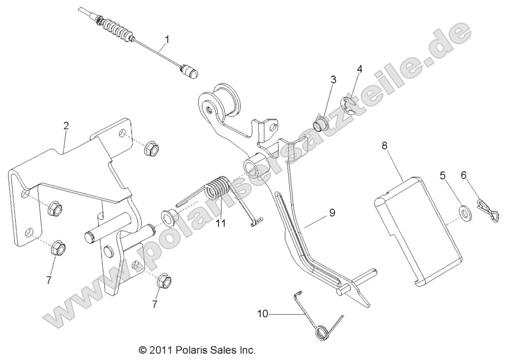 Engine, Throttle Pedal