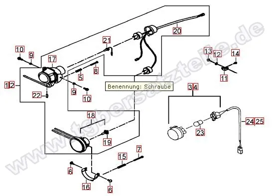 Scheinwerfer - Blinker vorne