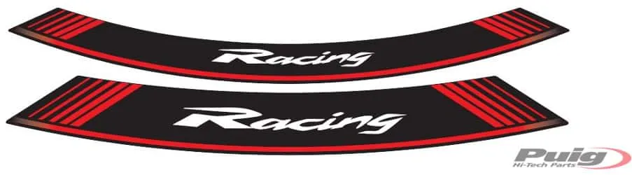 PUIG KIT 8 FELGENBÄNDER RACING F/ROT - 5531R