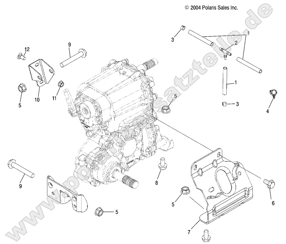 TRANSMISSION MOUNTING TRANSMISSION MOUNTING