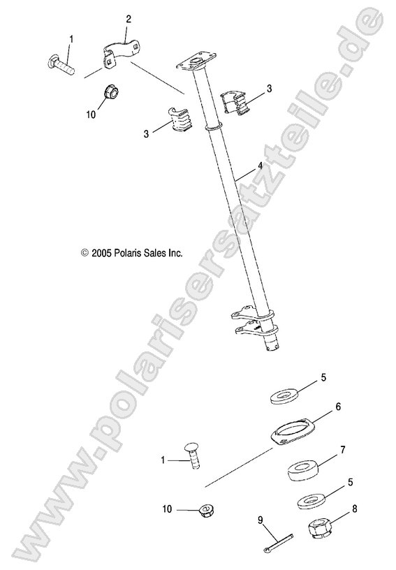 STEERING POST STEERING POST