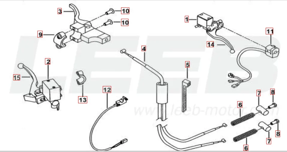 Schalter-Hebel Schalter-Hebel