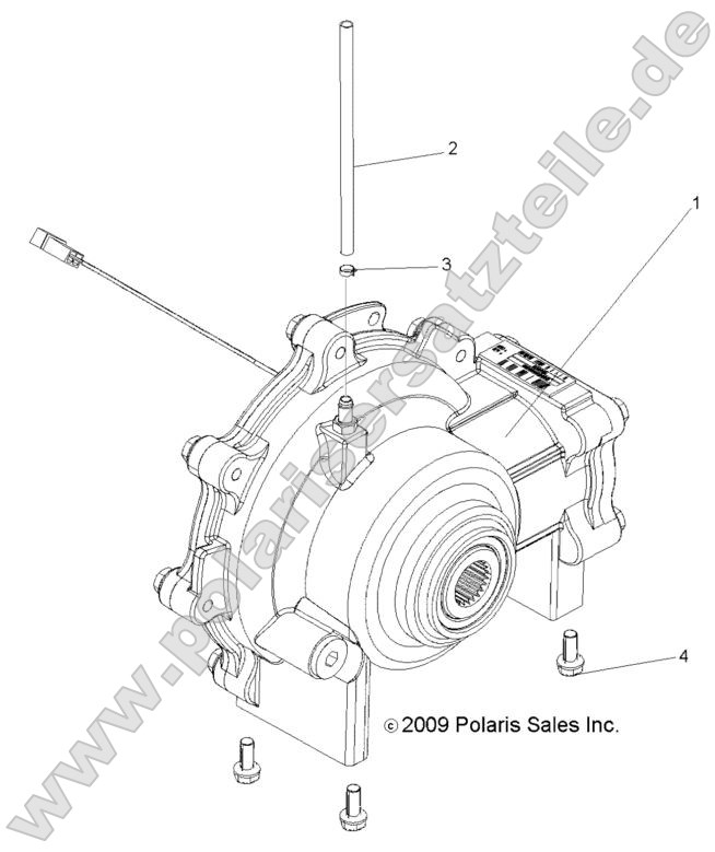 Drive Train, Front Gearcase