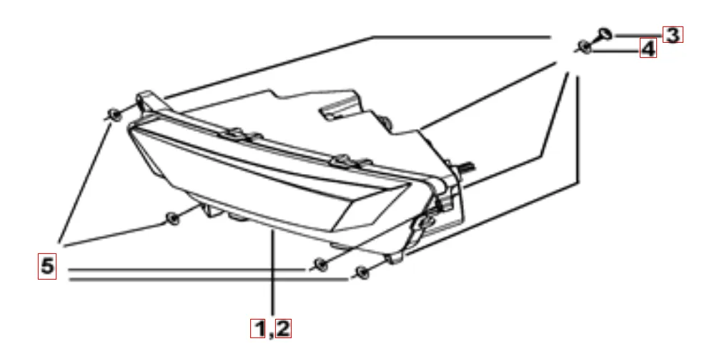 Scheinwerfer - Blinker vorne