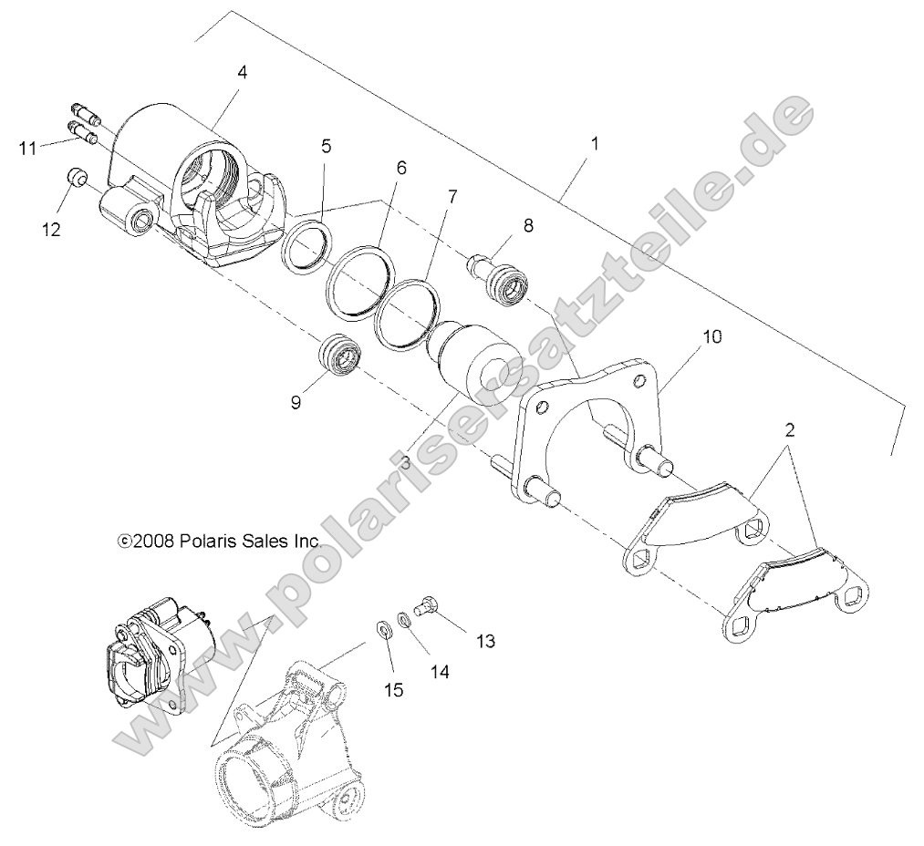Brakes, Rear Caliper