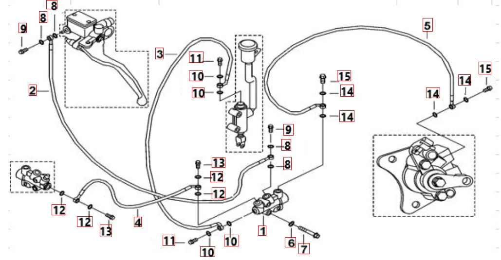 Bremsanlage hinten Bremsanlage hinten