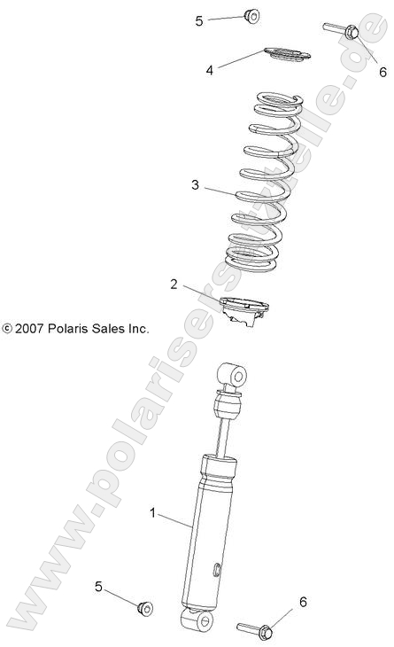 SUSPENSION, SHOCK, FRONT