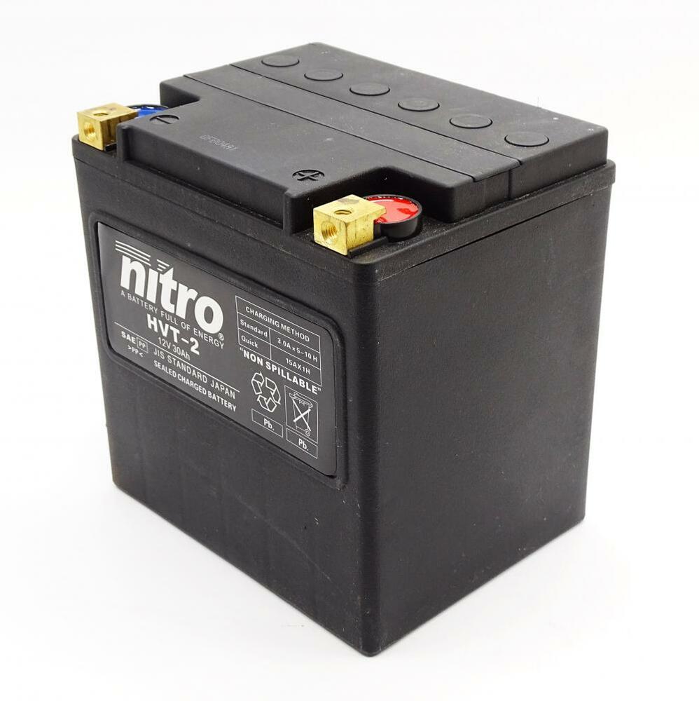 Nitro_HVT_02_AGM_Gel_Batterie_12V_30AH_400A_6998_2 Nitro HVT 02 AGM Gel Batterie 12V 30AH 400A (YTX30L-BS, 66010)