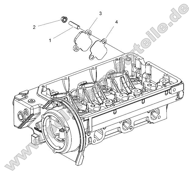 Engine, Fuel Pump Fitting Cover
